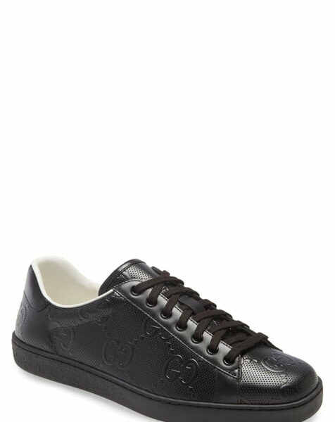 Gucci Ace Black Signature Pers.