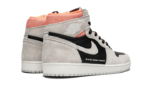 Jordan 1 High Neutral Grey Hyper Crimson .