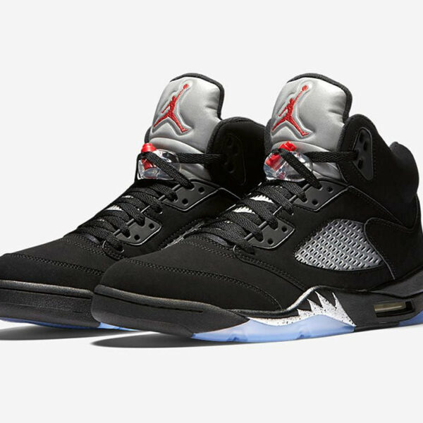 Jordan 5 Retro Black Metallic Pers